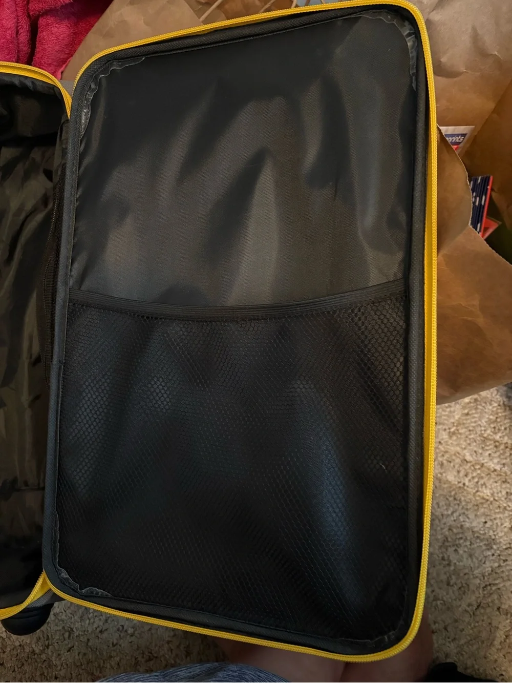 Lego Batman Kids Luggage - Yellow, Black & Blue